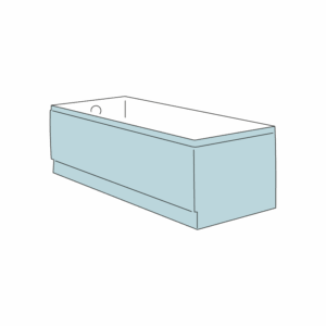 Ba§eras Frontal acr°lico 1 lateral acrilico