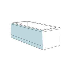 Ba§eras faldon frontal