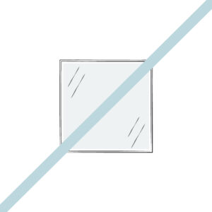 Espejo pack cuadrado no copia