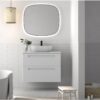 Mueble de baño con encimera de piedra compacta Paris Avila Dos principal 1