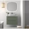 Mueble de baño con encimera de piedra compacta Paris Avila Dos principal 0