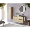 Mueble de baño con encimera de madera Galsaky Coycama principal 0