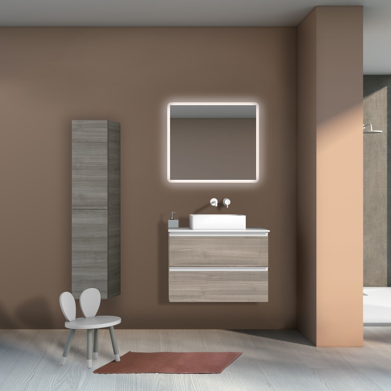 Mueble de baño con encimera de madera Vida Royo principal 0