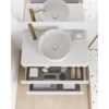 Mueble de baño con encimera blanca de resina Dai Top Royo detalle 2