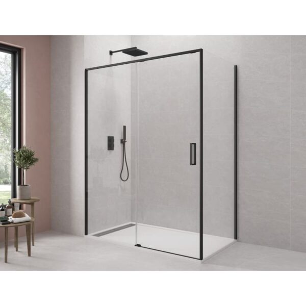 Mampara de ducha Twenty negra GME principal 0