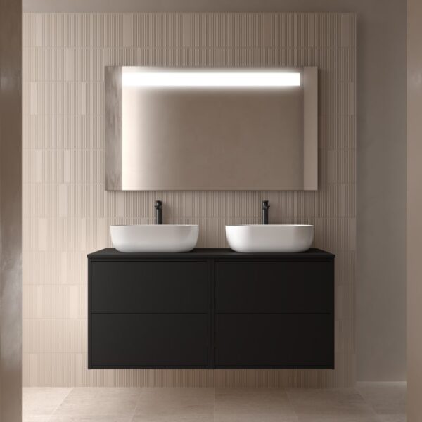 Conjunto mueble de baño con encimera de madera Optimus Salgar principal 0