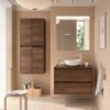Conjunto mueble de baño con encimera de madera Noja Salgar principal 4