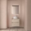Conjunto mueble de baño con encimera de madera Noja Salgar ambiente 12