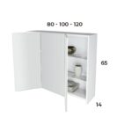 Armario con espejo Córcega Inve croquis 4