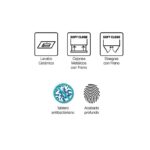 Conjunto mueble de baño Glass Line Sanchís opción 7