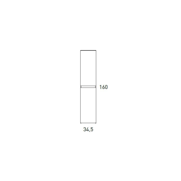 Columna de baño Basic Visobath croquis 2