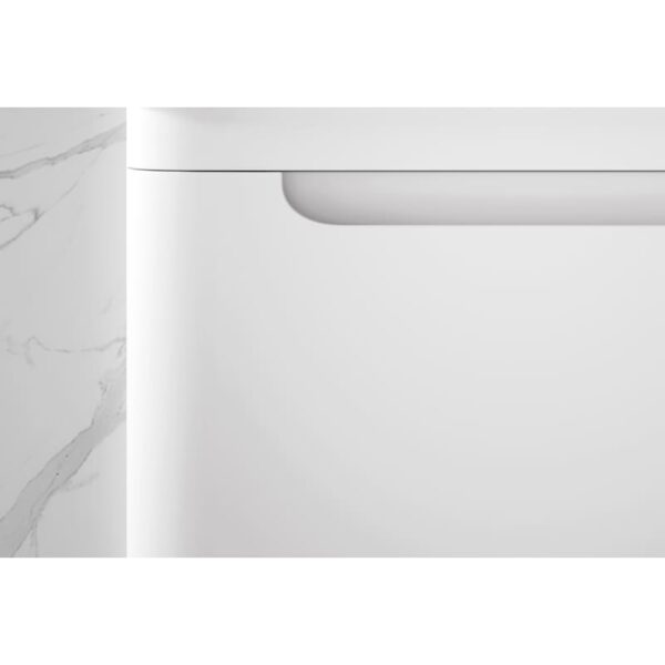 Mueble de baño con encimera de piedra compacta Loop Avila Dos detalle 2