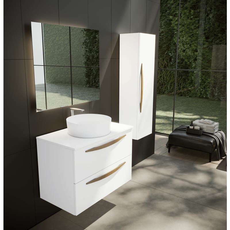 Mueble de baño con encimera HDF Compatech Arco Visobath principal 0