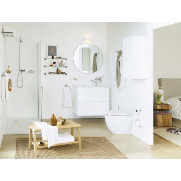 Toallero repisa de baño Duo Round Cosmic detalle 1