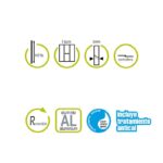 Mampara de ducha Vitro Spazio de GME croquis 3