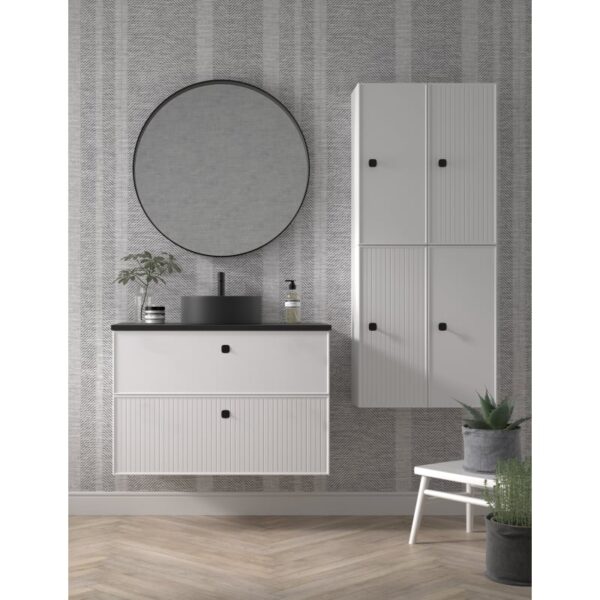 Mueble de baño con encimera de Microtec Blanca Avila Dos principal 1