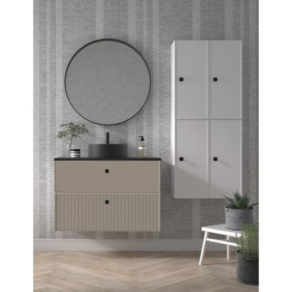 Mueble de baño con encimera de Microtec Blanca Avila Dos principal 2