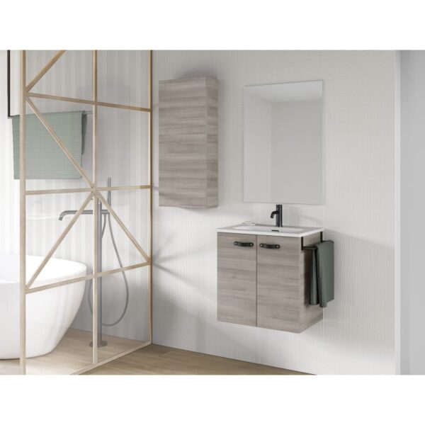 Conjunto completo mueble de baño fondo reducido 35 cm Aneko Amizuva principal 0