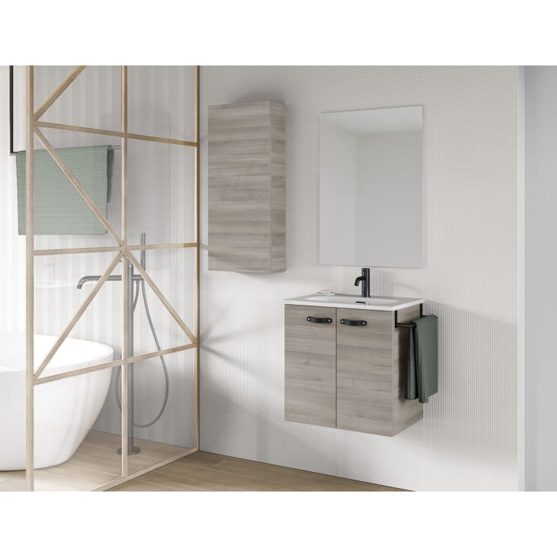 Conjunto completo mueble de baño fondo reducido 35 cm Aneko Amizuva principal 0