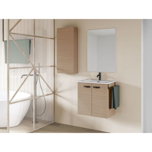Conjunto completo mueble de baño fondo reducido 35 cm Aneko Amizuva principal 3