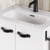 Conjunto completo mueble de baño fondo reducido 35 cm Aneko Amizuva detalle 10