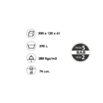 Bañera hidromasaje Atenas Oasis Star opción 3