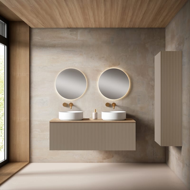 Mueble de baño con encimera MDF Hidrófuga Bari Visobath principal 0