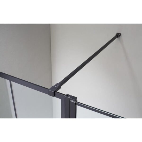 Mampara de ducha Screen Black Chess GME detalle 1