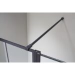 Mampara de ducha Screen Black Chess GME detalle 3