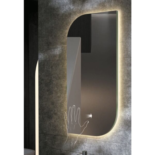Espejo de baño con luz LED Cardiff Ledimex detalle 1