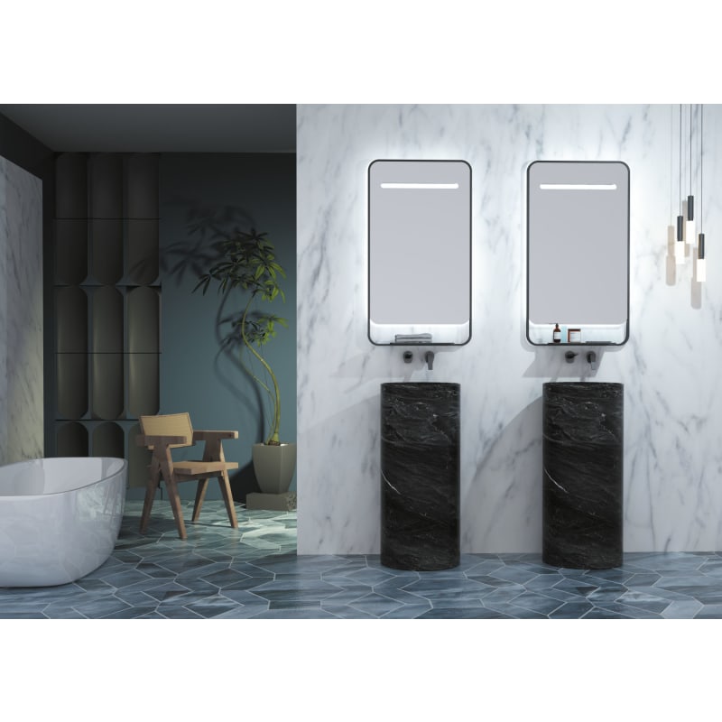 Espejo de baño con luz LED con cargador para móvil Concept Ledimex ambiente 3