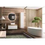 Mueble de baño Lambda con encimera de madera Coycama principal 0