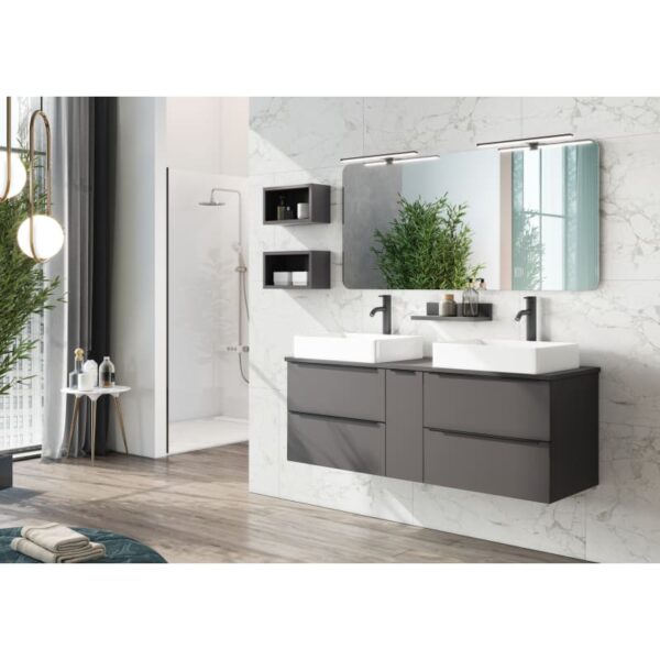 Mueble de baño con encimera de madera Landes Coycama principal 0