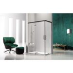 Mampara de ducha angular Glasé (GS607+GS607) Kassandra principal 2