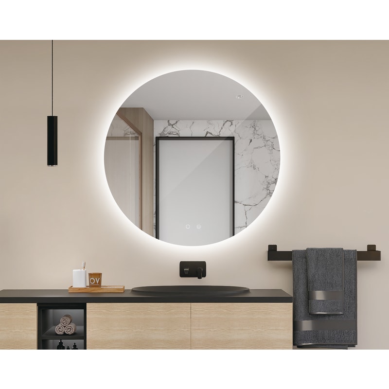 Espejo de baño con luz LED Lisboa Ledimex principal 0