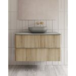 Mueble de baño con encimera arena de resina Dai Top Royo detalle 9