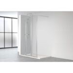 Mampara de ducha Nordic (FN-2003) Profiltek opción 1