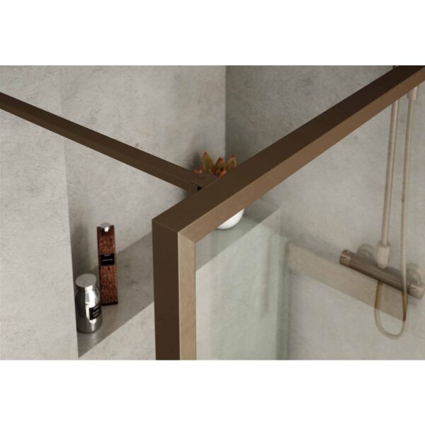 Mampara de ducha Nordic (FN-2031) Profiltek detalle 1