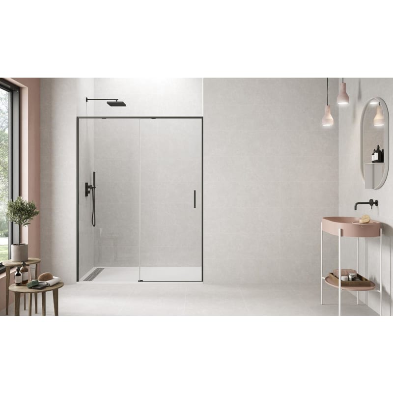 Mampara de ducha Twenty negro mate GME principal 0