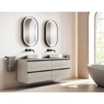 Mueble de baño con encimera Hidrófuga Granada Visobath principal 1