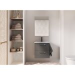 Conjunto completo mueble de baño fondo reducido 35 cm Hone Amizuva principal 4