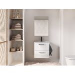Conjunto completo mueble de baño fondo reducido 35 cm Hone Amizuva principal 1