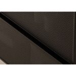 Conjunto mueble de baño frente de rejilla con encimera Koba Sanchís detalle 1