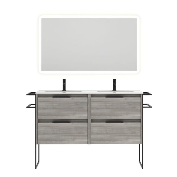 Conjunto mueble de baño Keiko Amizuva 3D 9