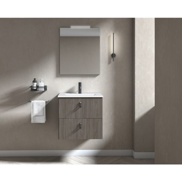 Conjunto mueble de baño fondo reducido 35 cm Little Royo principal 5