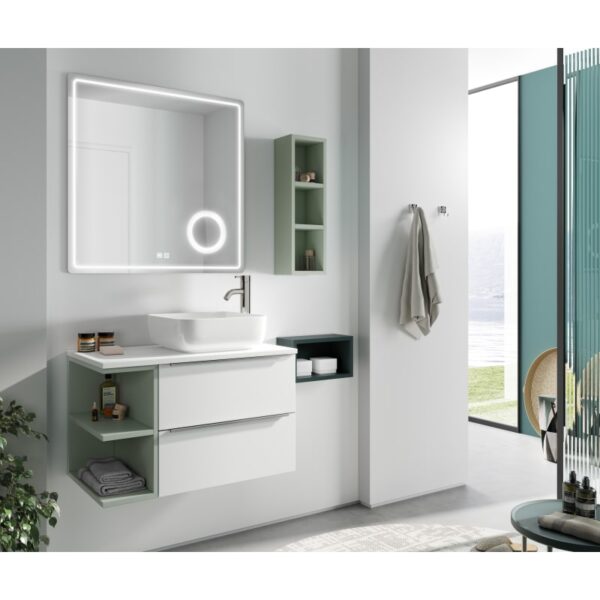 Mueble de baño con encimera de madera Landes Coycama principal 0