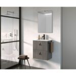 Conjunto mueble de baño fondo reducido 35 cm Little Royo principal 0