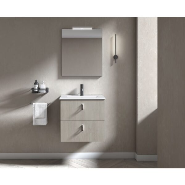 Conjunto mueble de baño fondo reducido 35 cm Little Royo principal 3