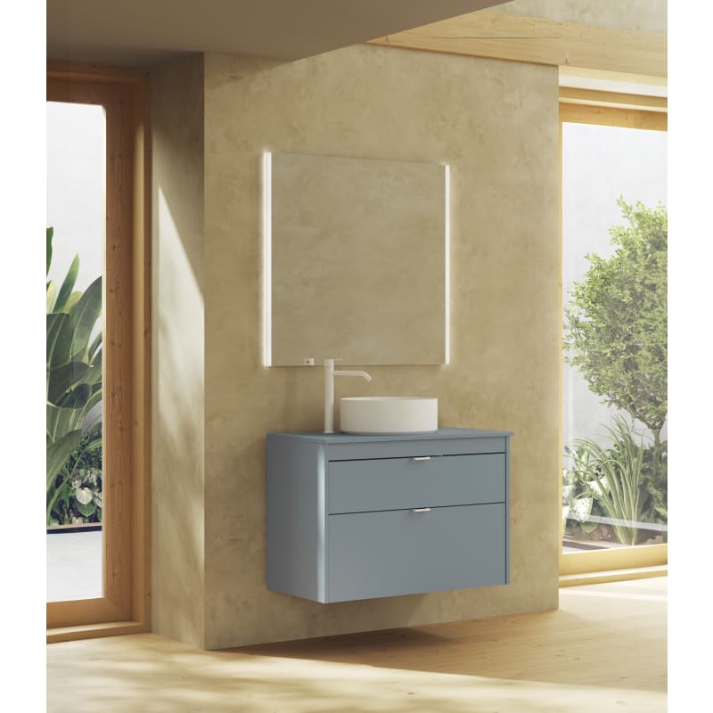 Mueble de baño con encimera de madera Logika Royo principal 0