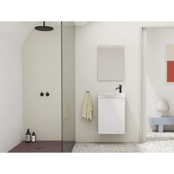 Conjunto completo mueble de baño fondo reducido 34 cm Mika Amizuva principal 3